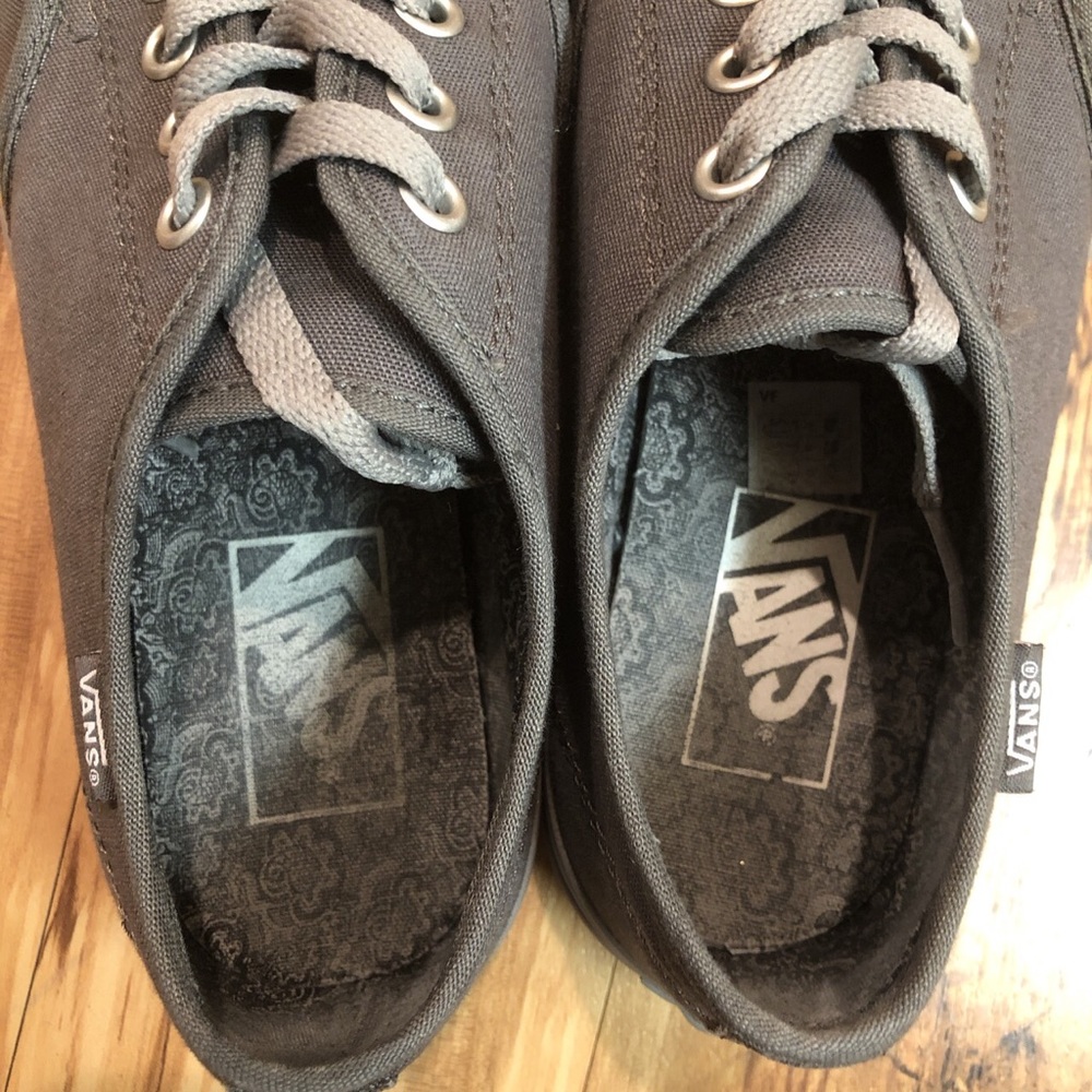 Double Gray Vans - image 4